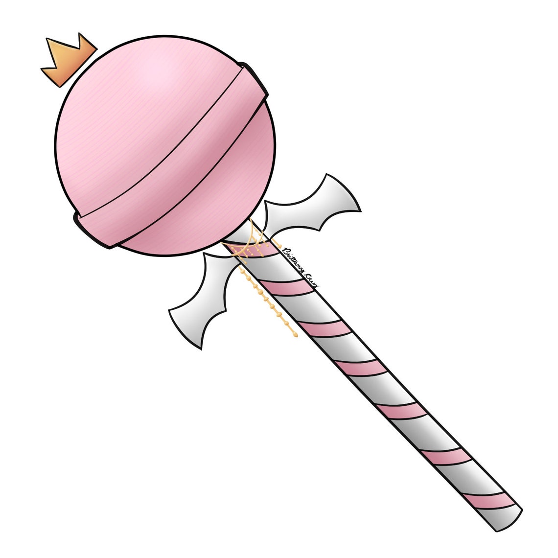 Cute Pastel Goth Lollipop Vinyl Stickers Etsy