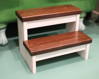 Portable 2-Step Stool – Strong, Lightweight Design (400 lbs Capacity)