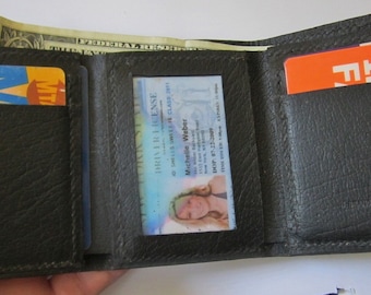 Personalied Wallet - Custom Leather Wallet - handmade Wallet -  Slim Leather wallet  - mens and women Leather wallets for men