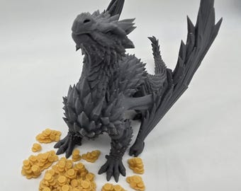 3D Printed Gold Coins | Dungeons and Dragons RPG Treasure Prop