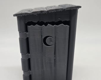 Outhouse Dice Jail | 3D Printed Dice Holder for Tabletop RPGs