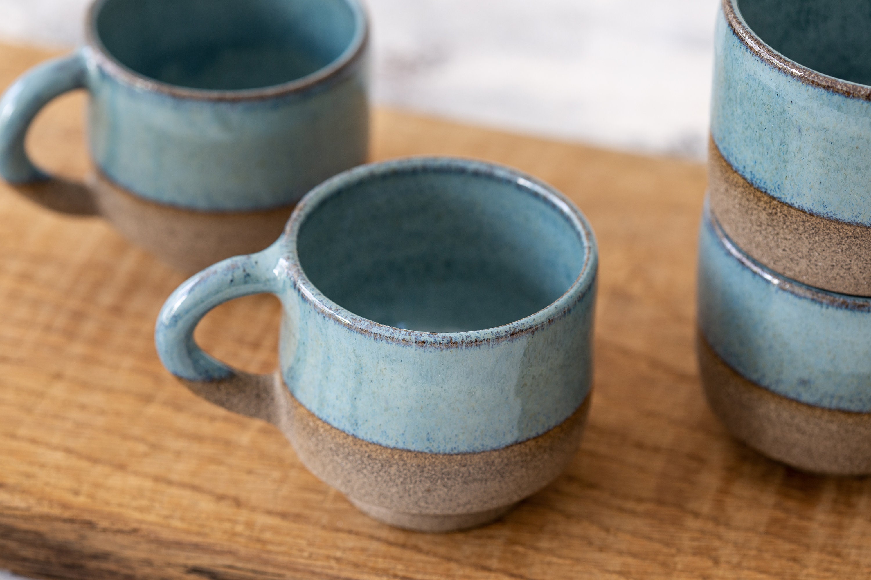 Pottery Espresso Cups, 5 fl. oz - Handcrafted Coffee Cups – Mad About  Pottery