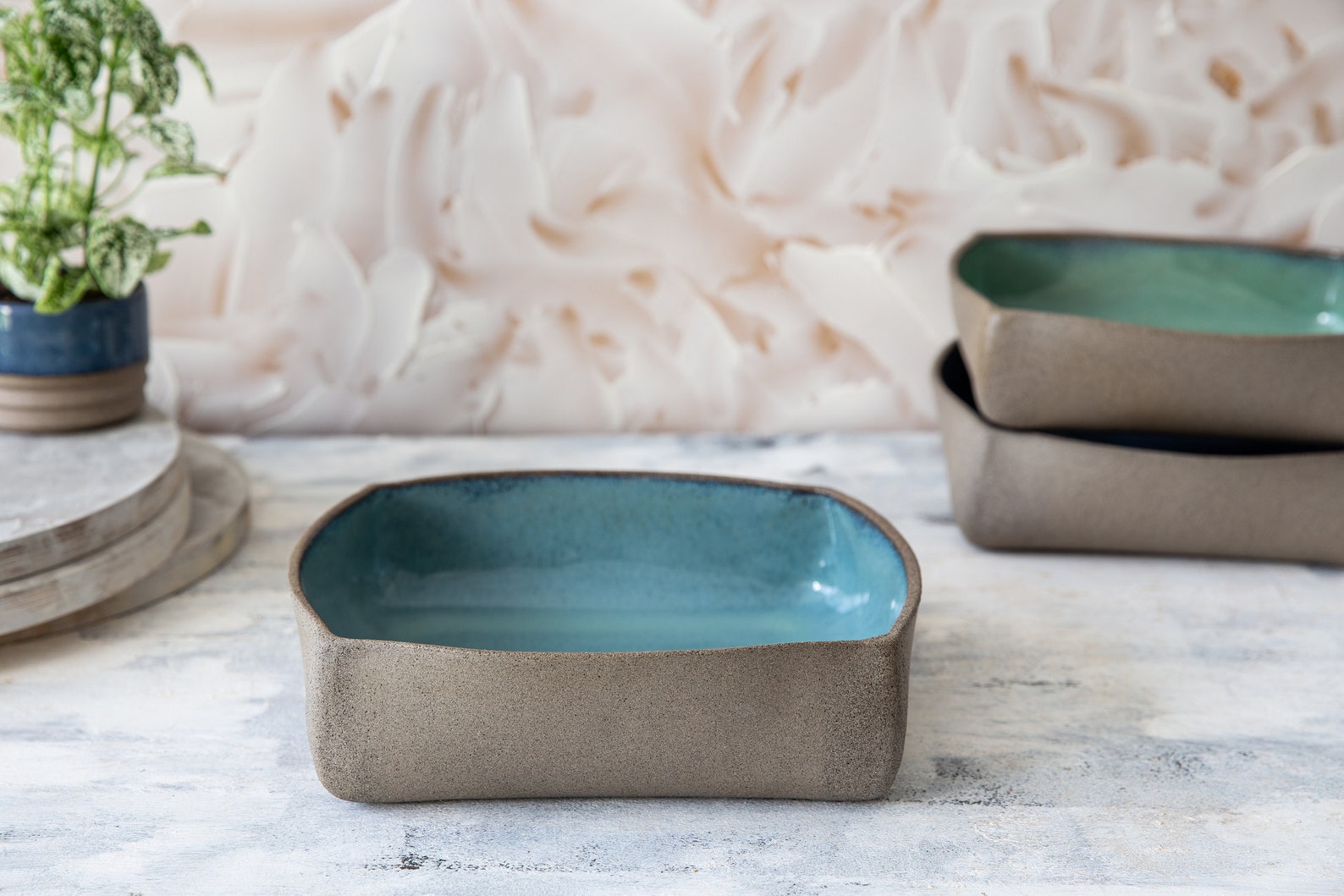 Baking and Serving Dish Lasagna Large Ceramic Casserole Dish Etsy