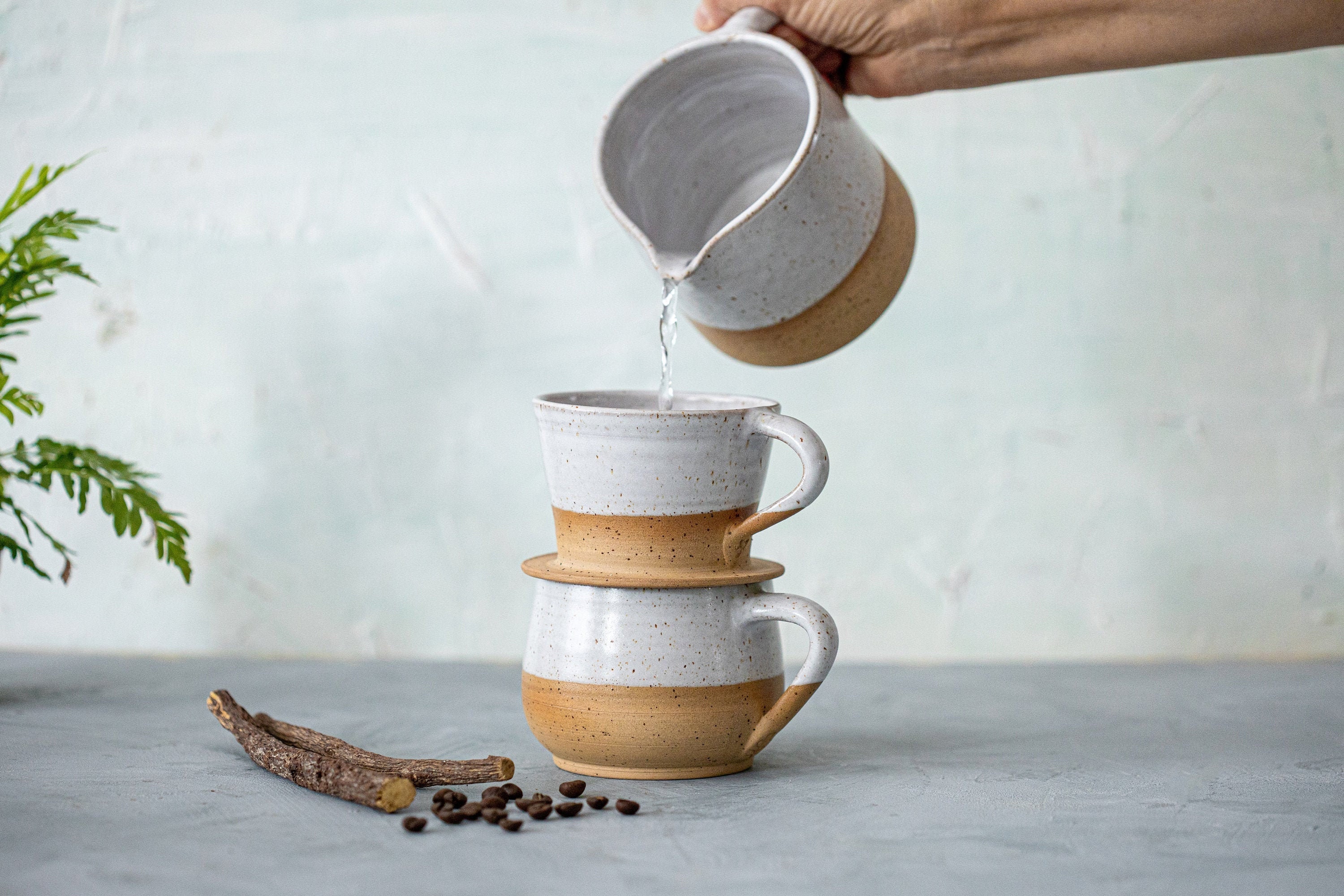 Single Cup Drip Coffee Maker 3 Piece 