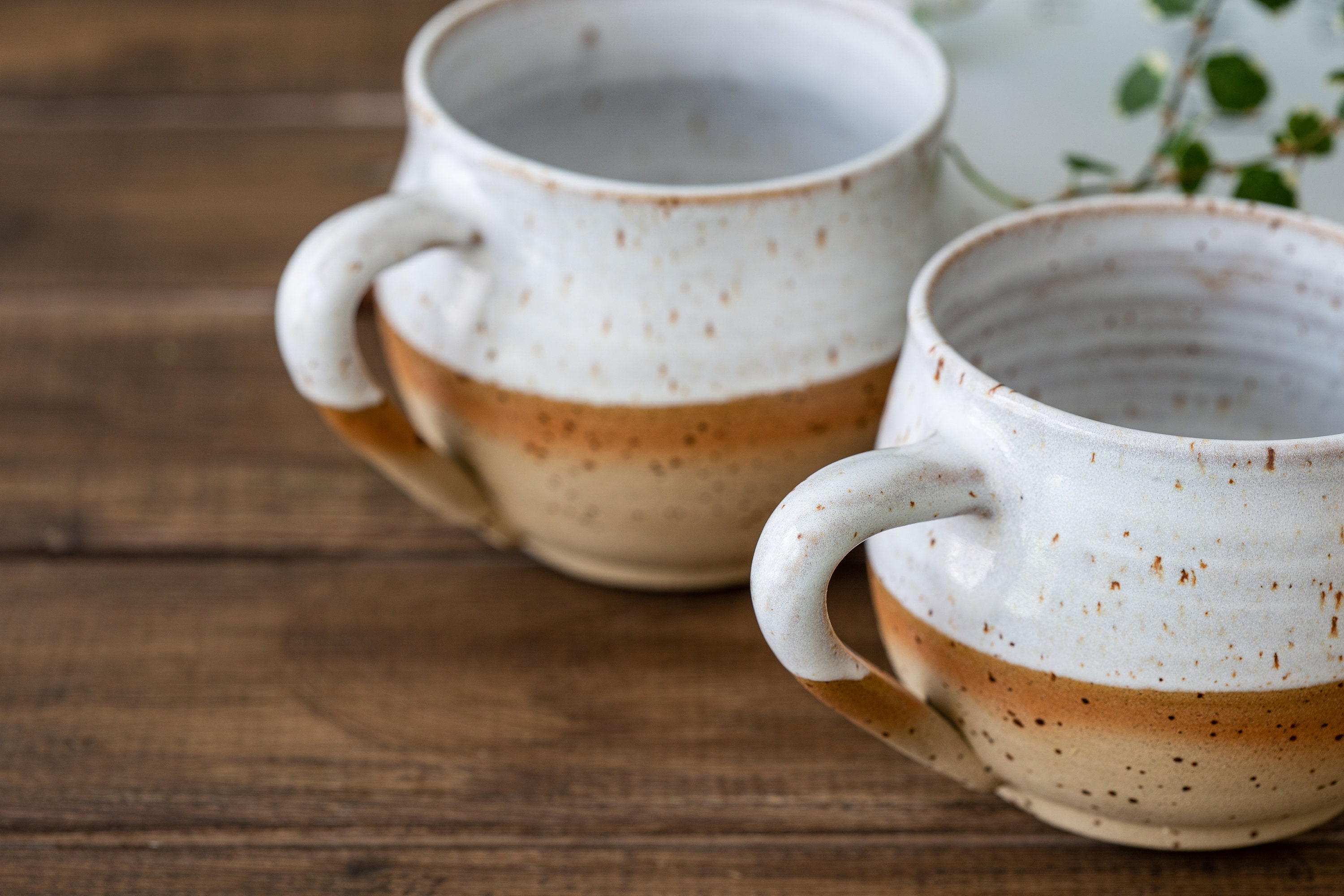 2 White Round Ceramic Mugs Handmade Large Pottery Tea Or Etsy UK 2-white-round-ceramic-mugs-handmade-large-pottery-tea-or-etsy-uk