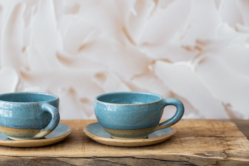 Espresso cup set of 4 Colorful Long Espresso cups Coffee Etsy