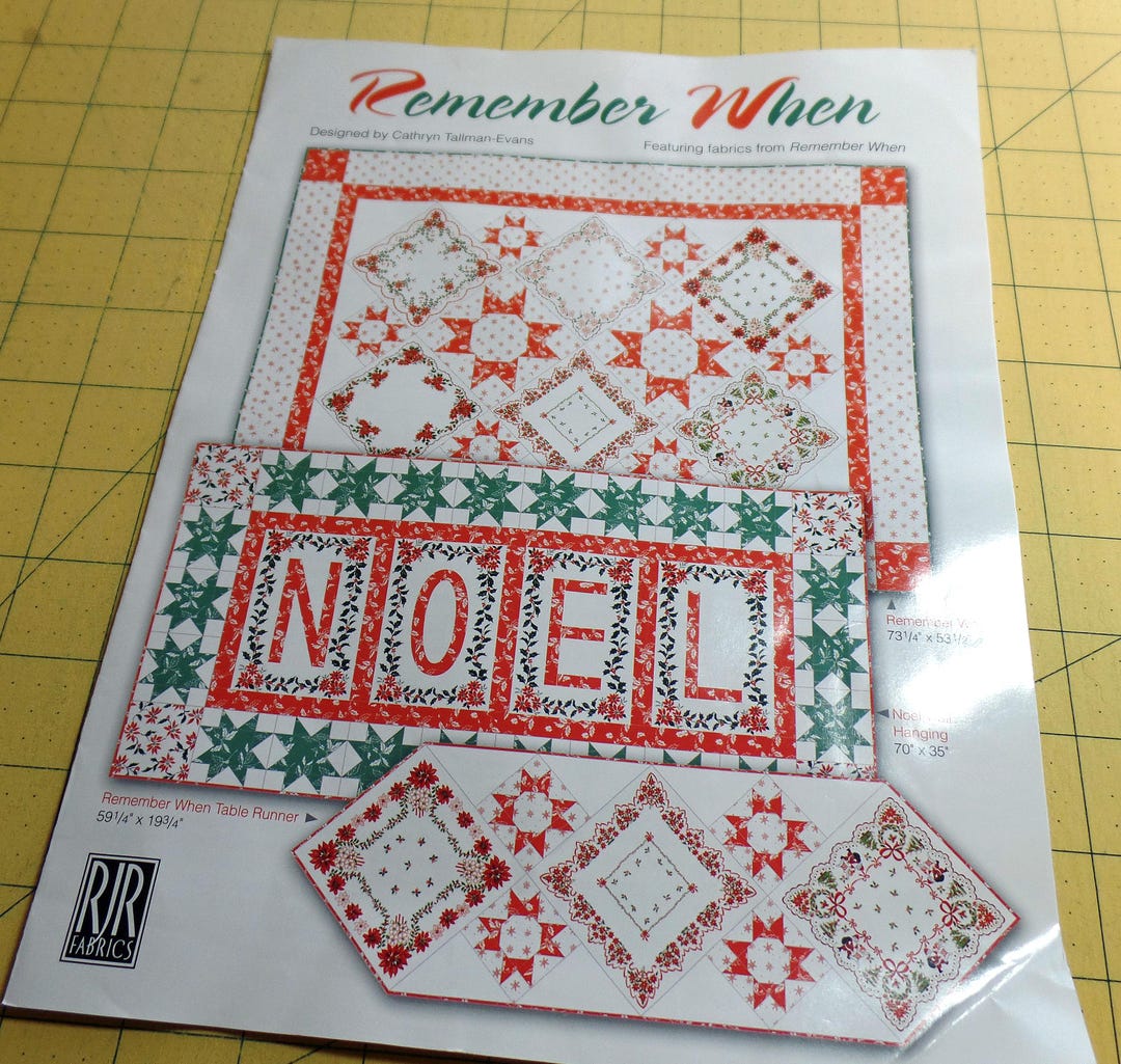 Quilt and Table Runner Pattern 
