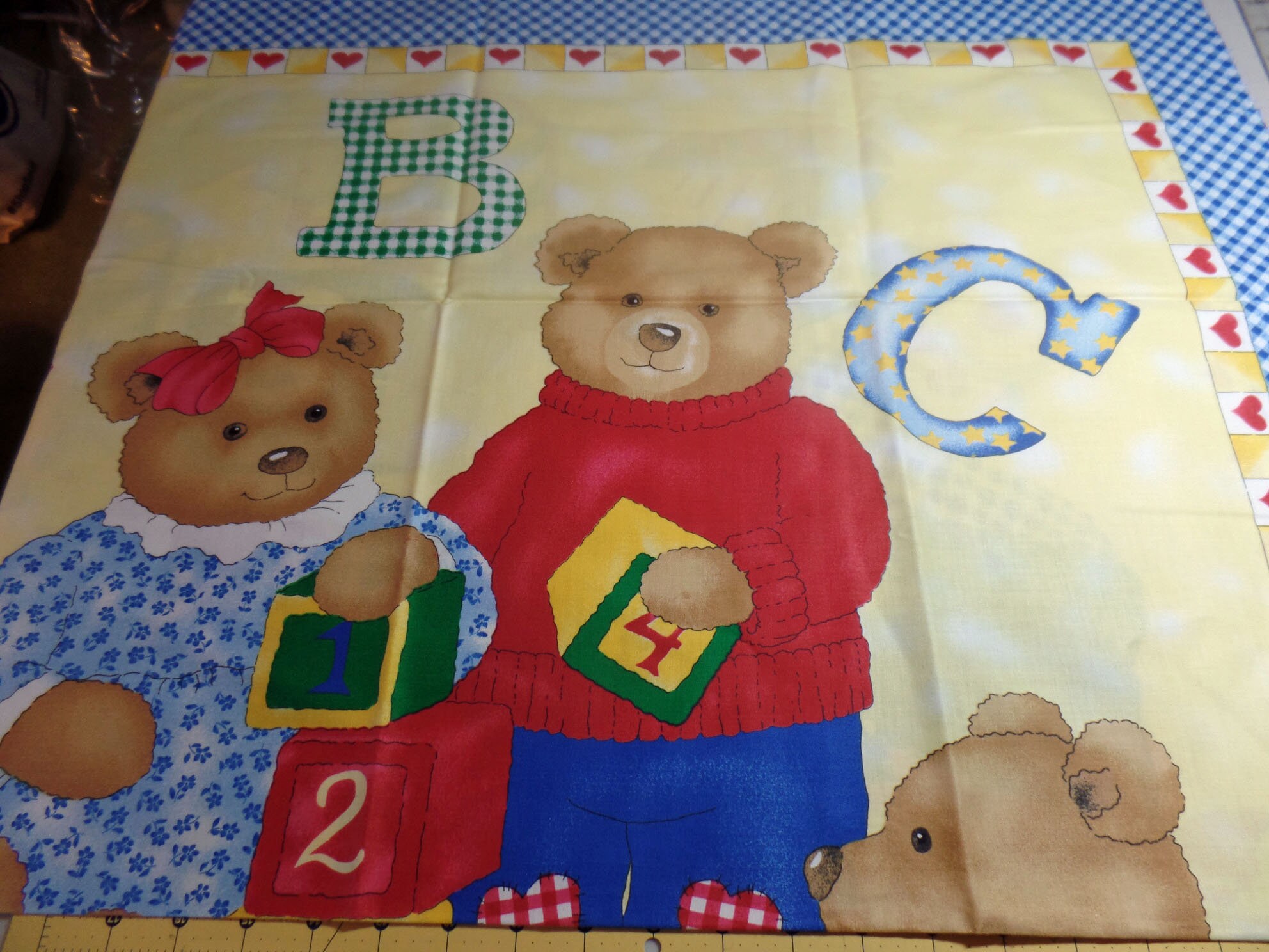 Retired abc Bears Panel Fabric From Northcott Studio - Etsy