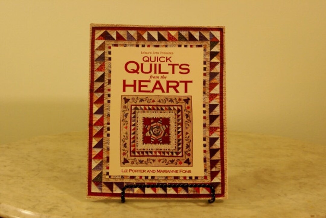Quick Quilts From the Heart by Liz Porter and Marianne Fons Etsy
