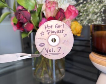 Hot Girl Summer CD Sticker - Glossy