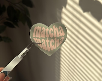 Matcha Matcha Vinyl Sticker - Glossy