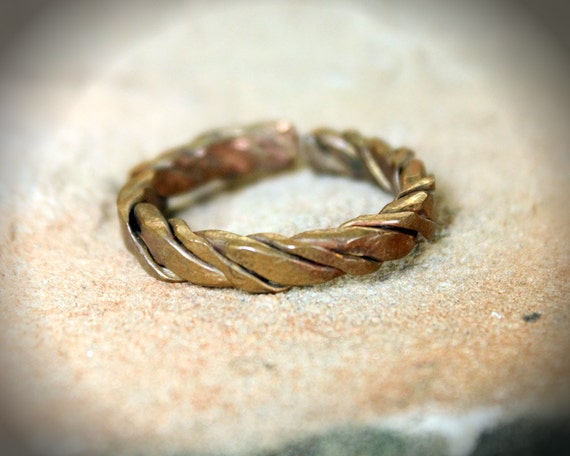 12G - 18G Woven Copper Ring
