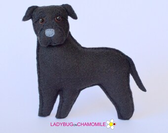 perros pitbull de peluche