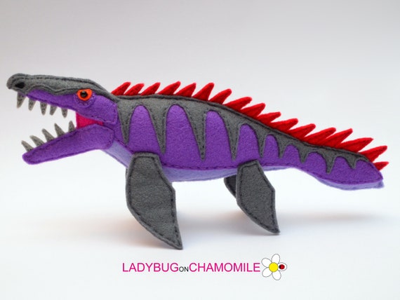 stuffed mosasaurus