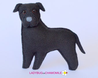 blue pitbull stuffed animal