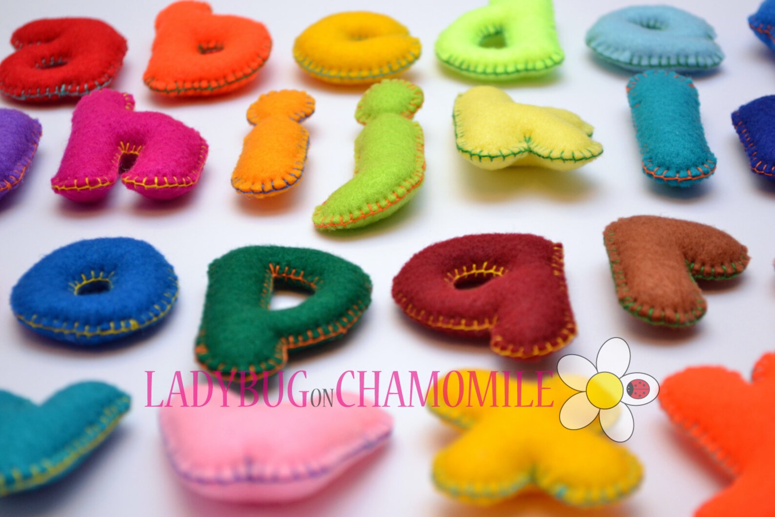 LOWER CASE Felt ALPHABET. Etsy