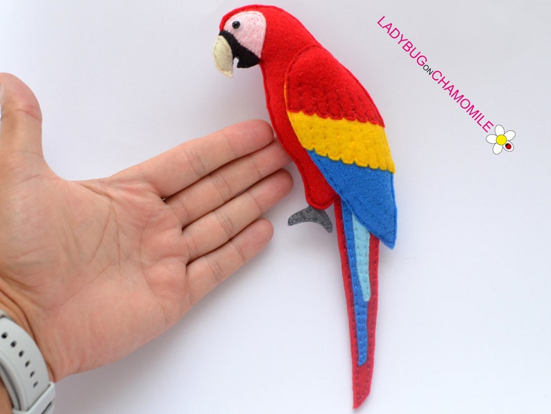 AMAZON RAINFOREST ANIMALS Felt Toys Ornaments Etsy