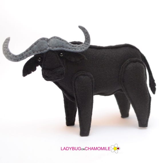 Cape buffalo stuffed animal on sale