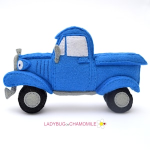 Felt LITTLE BLUE TRUCK Toy, Ornament