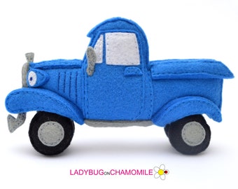 Felt LITTLE BLUE TRUCK Toy, Ornament