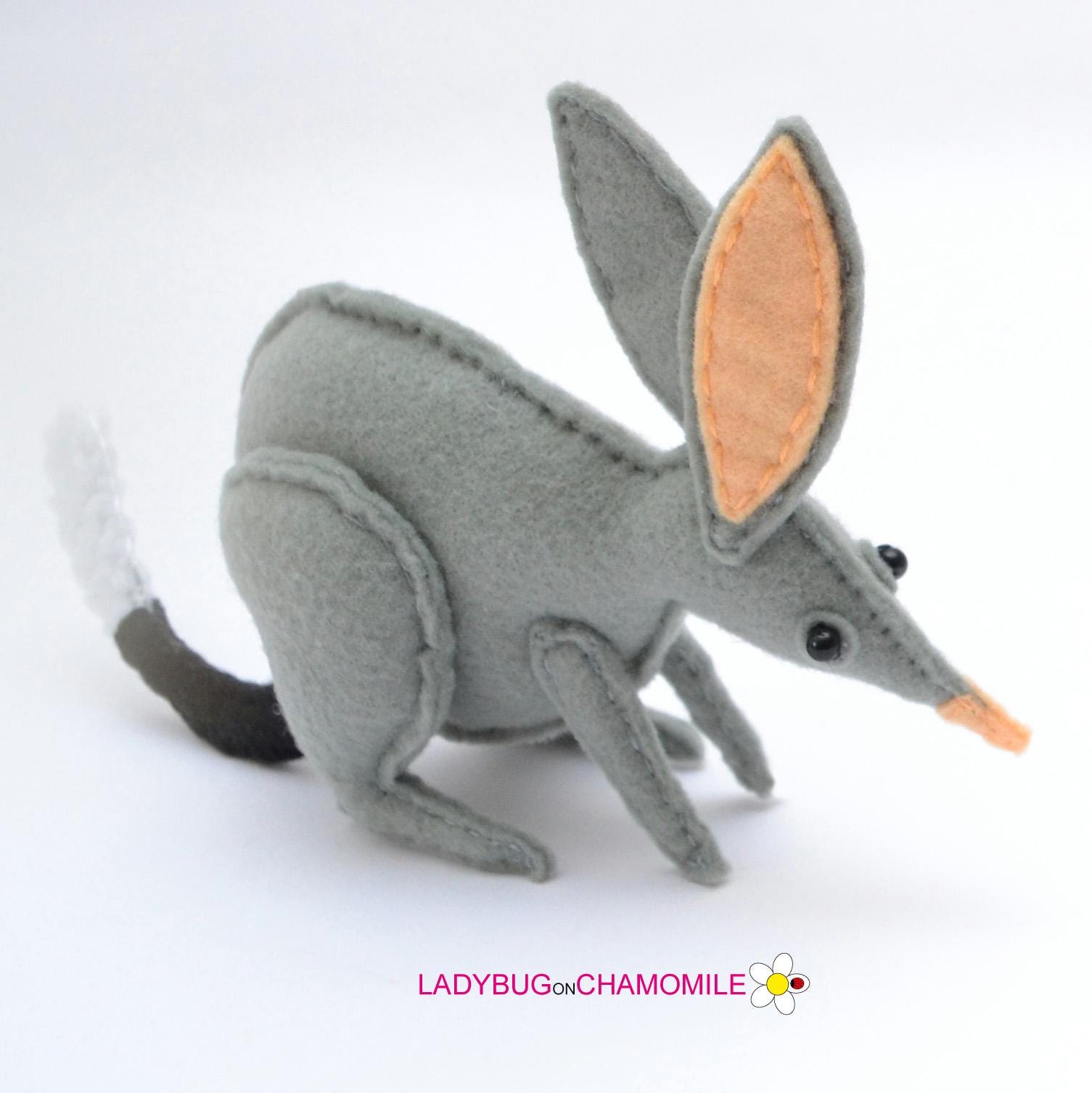 BILBY (rabbit-bandicoot, Macrotis) Felt Toy, Ornament - Etsy