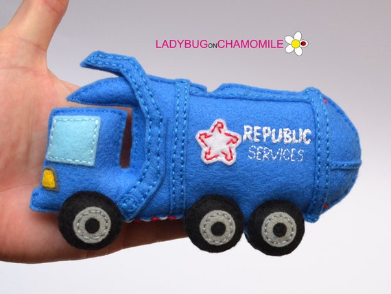 republic garbage truck toy