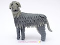 Felt IRISH WOLFHOUND  Ornament, Toy, Magnet