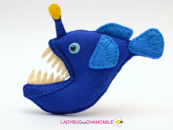 angler fish stuffed animal