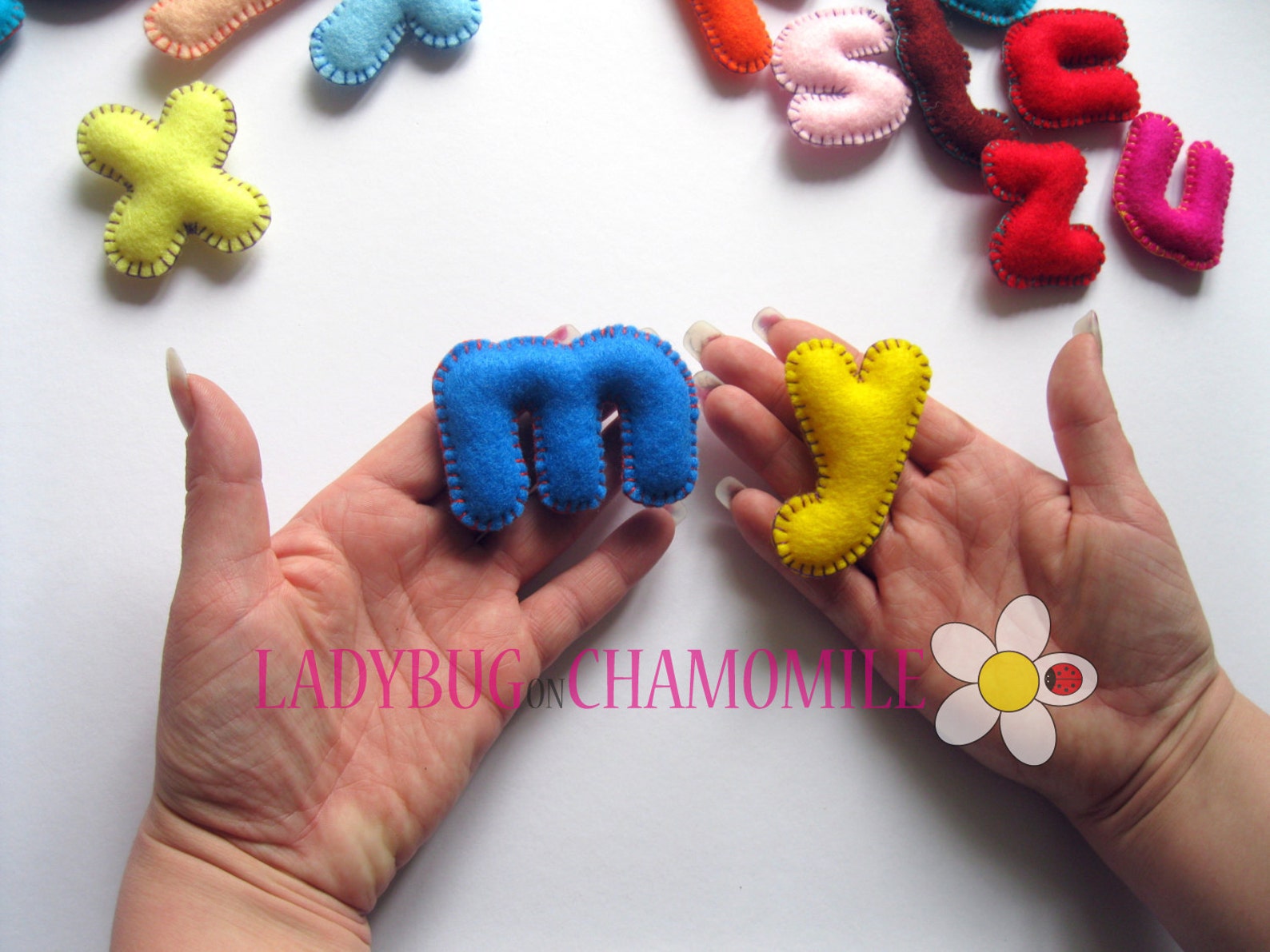 LOWER CASE Felt ALPHABET. Etsy