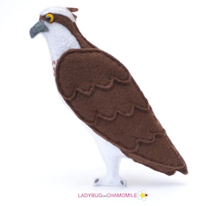 OSPREY felt Toy, Ornament, Magnet