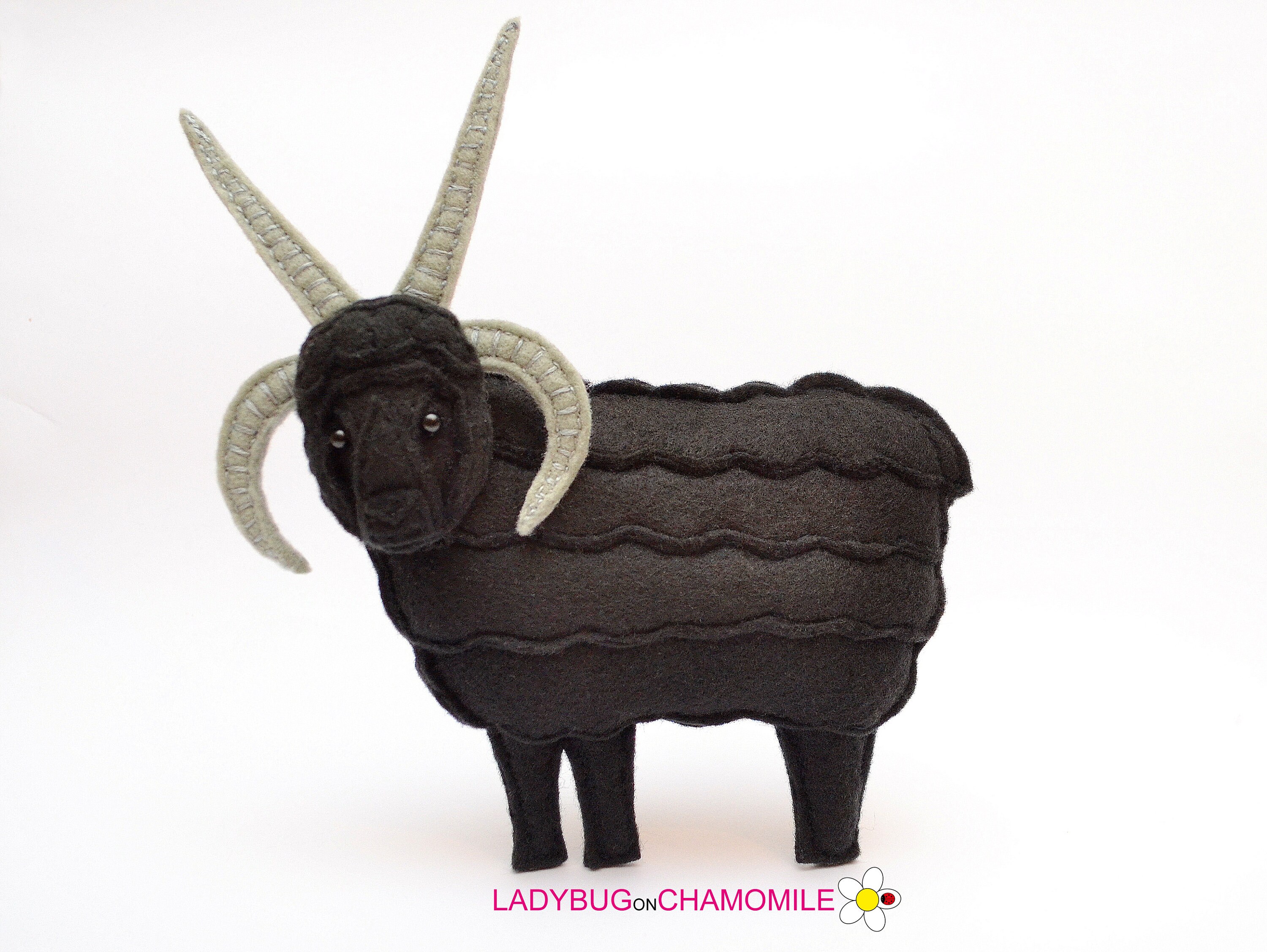 HEBRIDEAN SHEEP Felt Toy, Ornament, Magnet - Etsy
