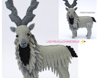 MARKHOR felt Toy, Ornament