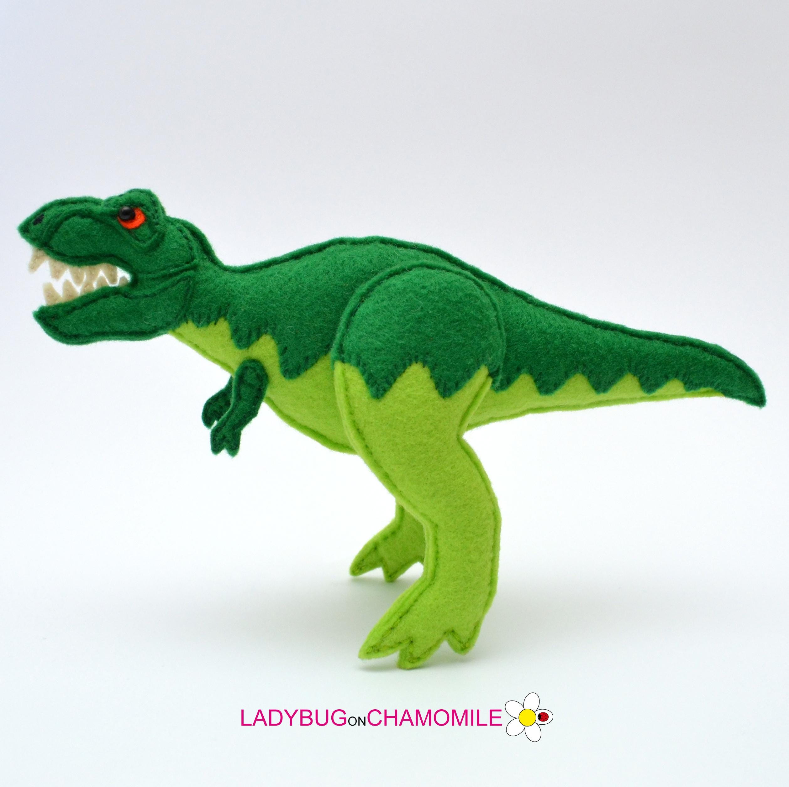 フェルト T-REX (ティラノサウルス) 恐竜オーナメント、おもちゃ