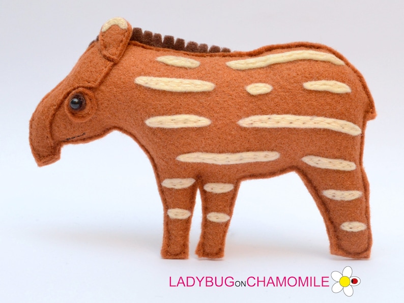 AMAZON RAINFOREST ANIMALS Felt Toys Ornaments Etsy UK