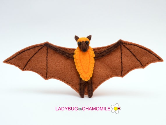 fruit bat stuffed animal