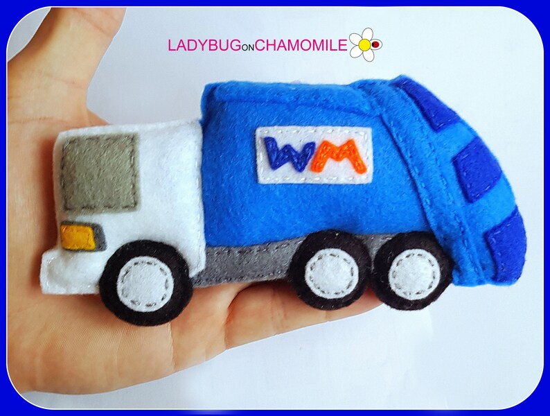 stuffed garbage truck