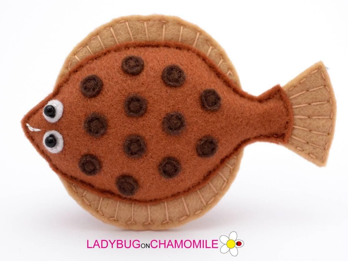 ヒラメフェルトおもちゃ、飾り、マグネット - Etsy 日本