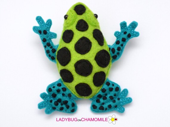 poison dart frog plush