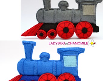 Felt TRAIN (LOCOMOTIVE) Ornament, Toy