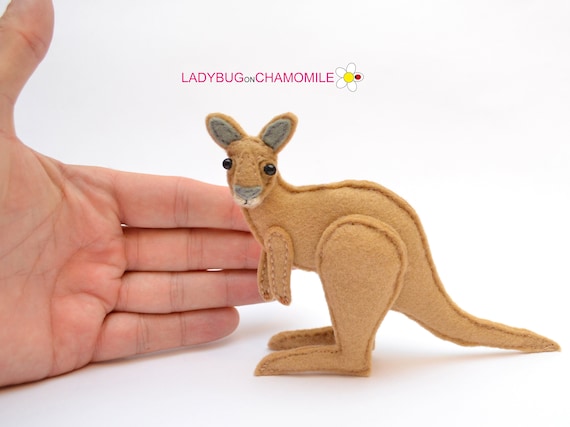 aus Kangaroo Note 輸入盤CDr 【95枚限定】 KANGAROO Felt Toy, Ornament - Etsy