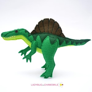 Felt SPINOSAURUS Dinosaur Ornament, Toy