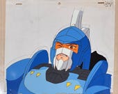 D613 - Samurai Troopers Ronin Warriors Cel Cye Shin Original Production Anime Genga