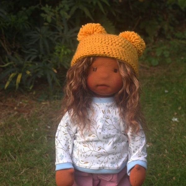 Waldorf inspired doll called Malia x