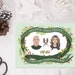 Custom Illustrated Family Portrait Christmas Card -  Personalized Family Drawing - Banner - Printable DIY Christmas - Digital File Only 5x7 