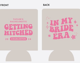 In My Bride Era Can Coolers: Bachelorette Party Favors