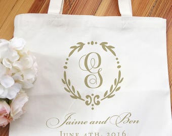 Wedding Welcome Bags / Wedding Welcome Bag / Personalized Tote - Etsy