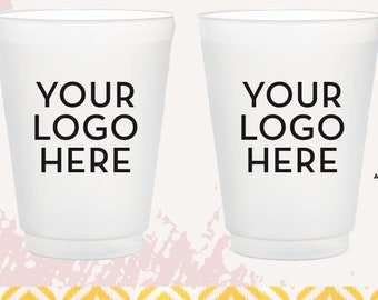 Promotional logo cups, cups with logo, company promo cups, company logo party cups, company xmas party, logo promo items, company party cups