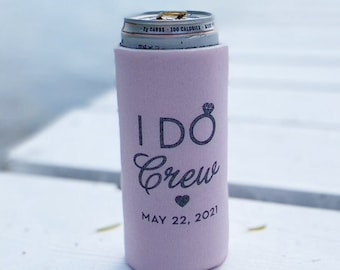 I do crew bachelorette skinny can cooler, lake bachelorette favor, skinny can sleeve, seltzer can sleeves, bachelorette souvenir S246