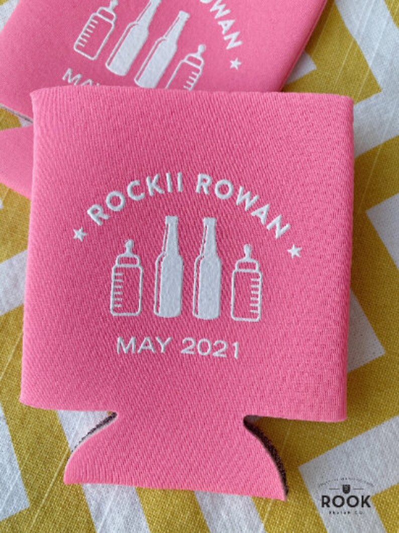 Diaper Drive Baby Shower Can Cooler Chuggies Shower Can Etsy