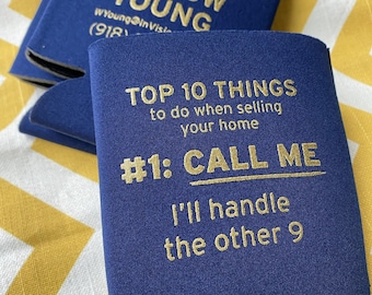 Custom Real Estate Agent Can Cooler: Top 10 Things Design